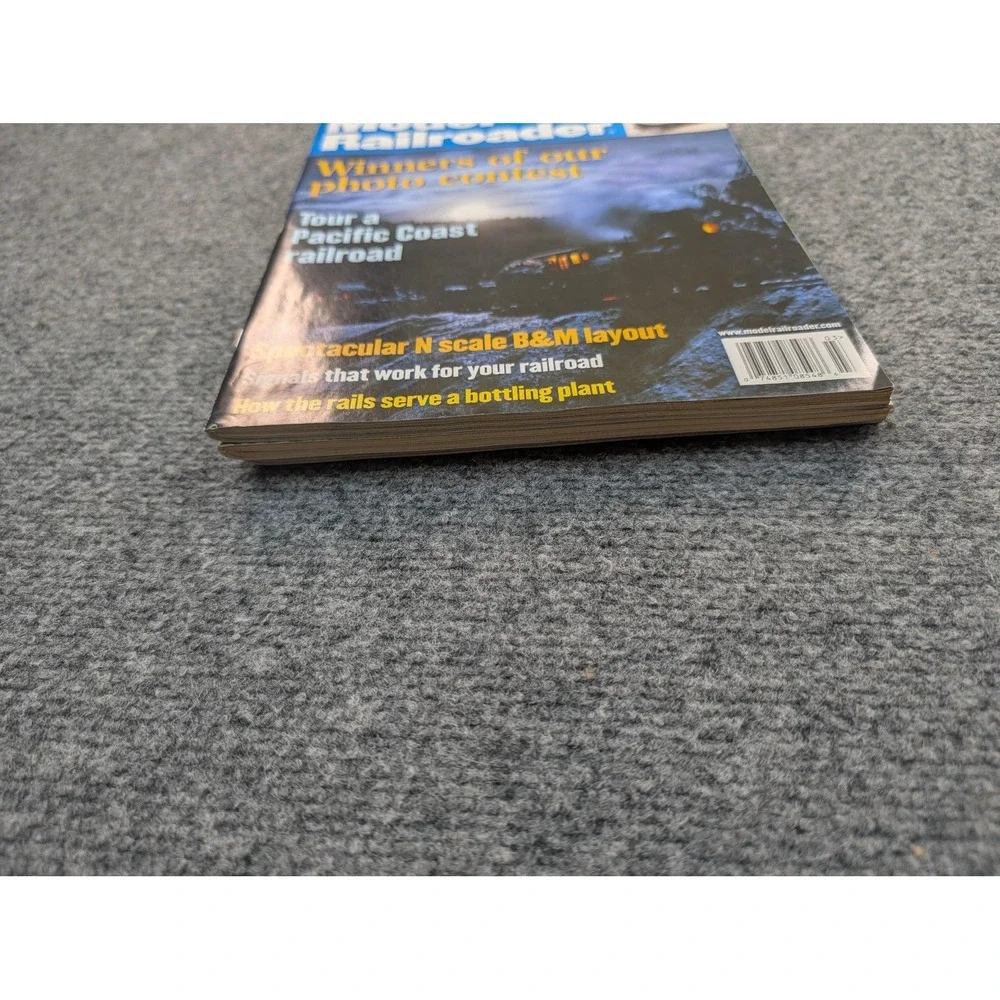 Vintage Model Railroader Magazines Jan-Feb-Mar 2001 Lot Of 3 Blue‎ Cover Issues
